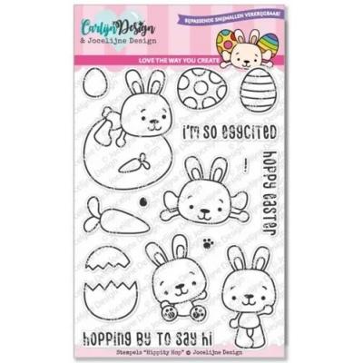 CarlijnDesign Clear Stamps - Hippity Hop
